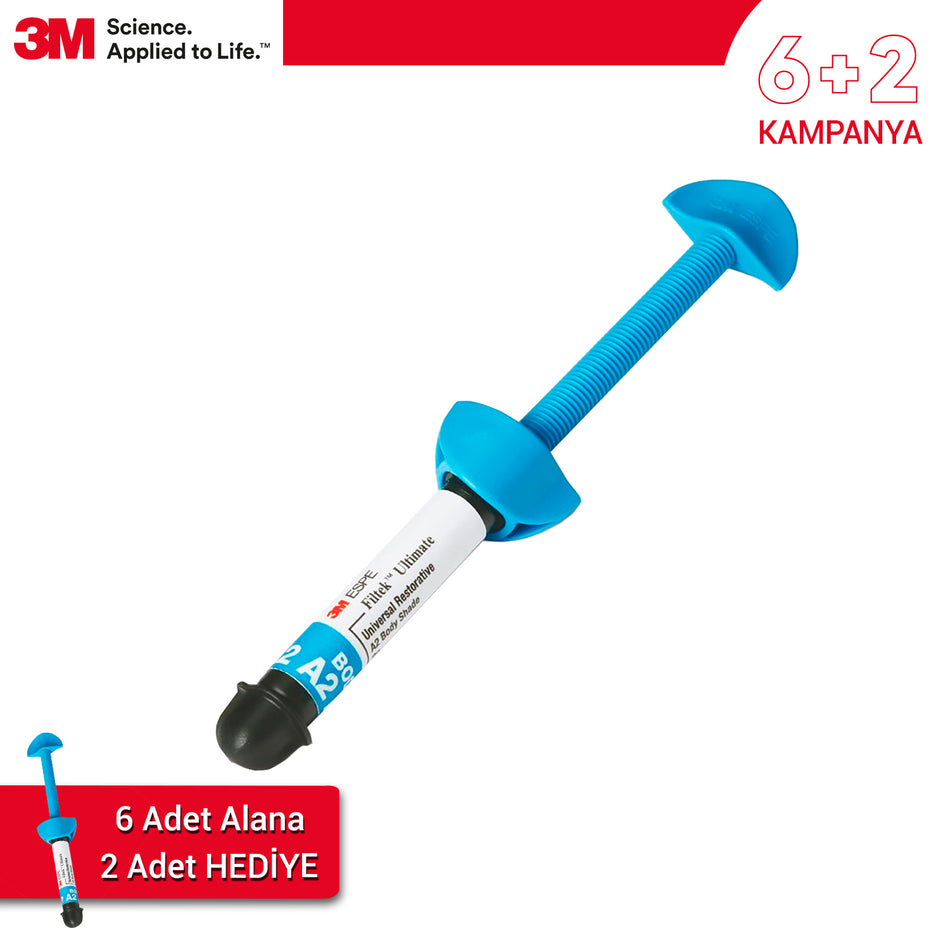 DentrealStore - 3M 6+2 Offer Filtek Ultimate Nano Composite - Universal Restorative Syringe