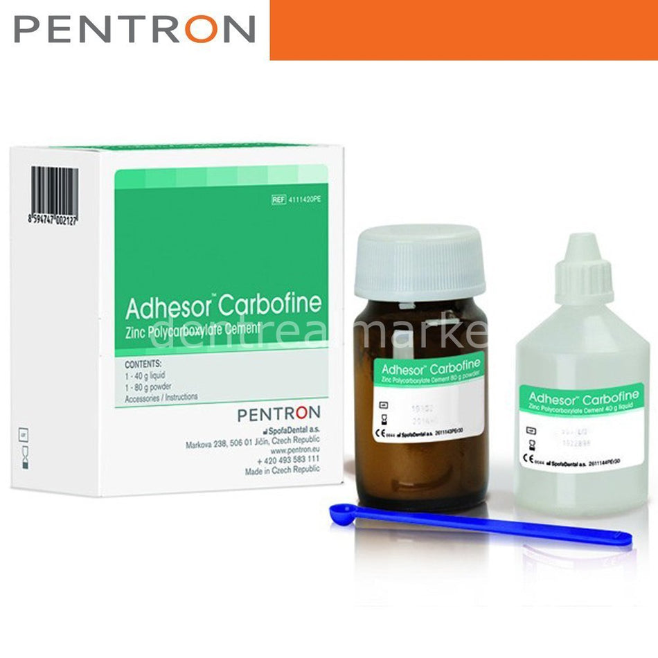 DentrealStore - Pentron Adhesor Carbofine Polycarboxylate Cement Set