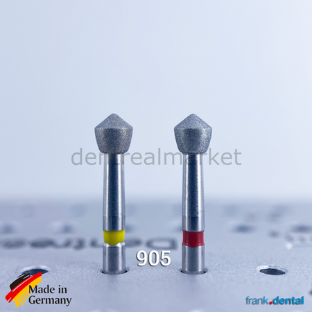 DentrealStore - Frank Dental Occlusal Onlay Set - Dental Natural Diamond Bur